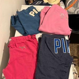 Victoria secret sweats and capri length sweats